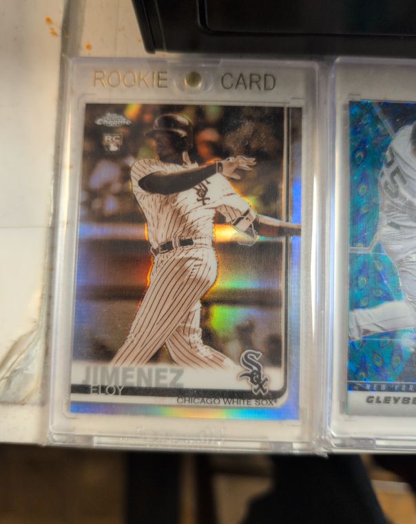 2019 Topps Chrome #202 Eloy Jimenez — front