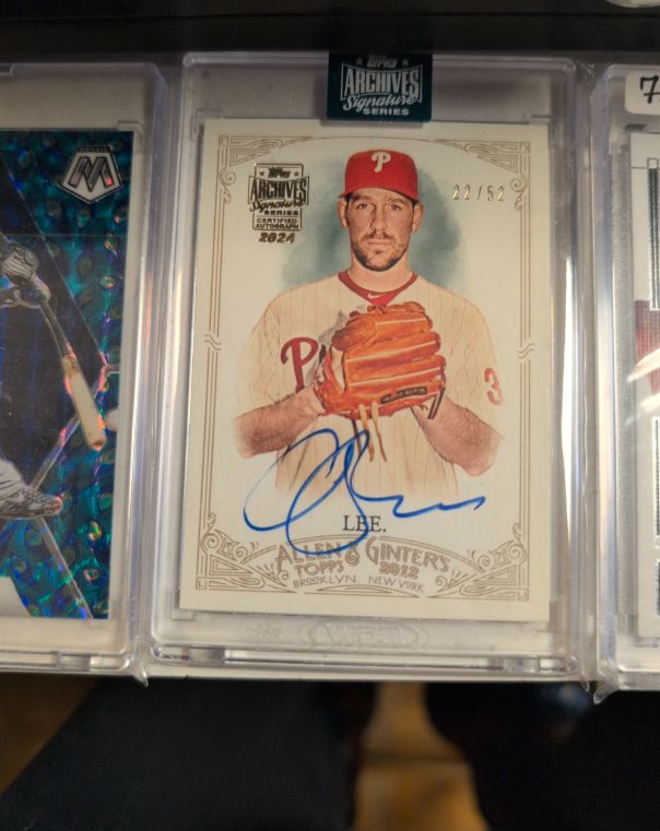 2024 Topps Archives Signature Series #22/52 Aaron Nola — front