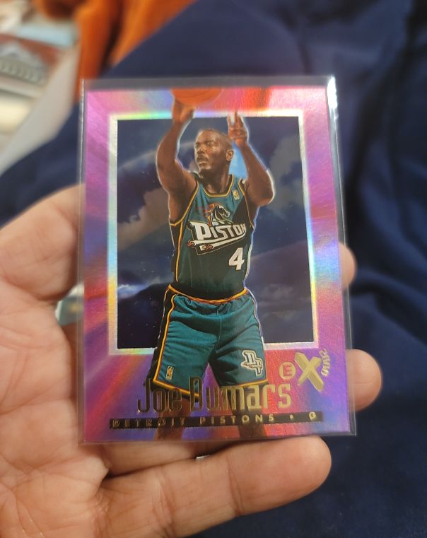 1996-97 Skybox E-X2000 #18 Joe Dumars — front