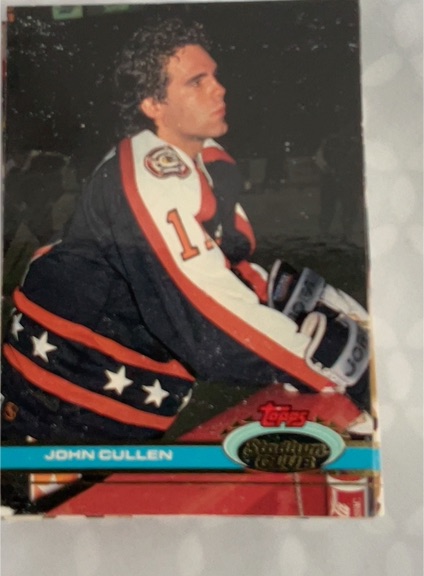1991-92 Topps Stadium Club #300 John Cullen — front