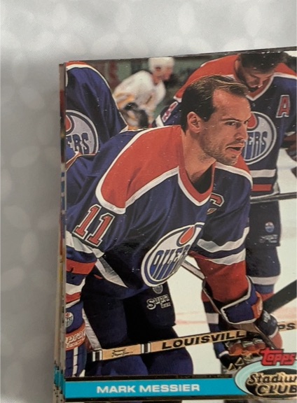 1991-92 Topps Stadium Club #111 Mark Messier — front