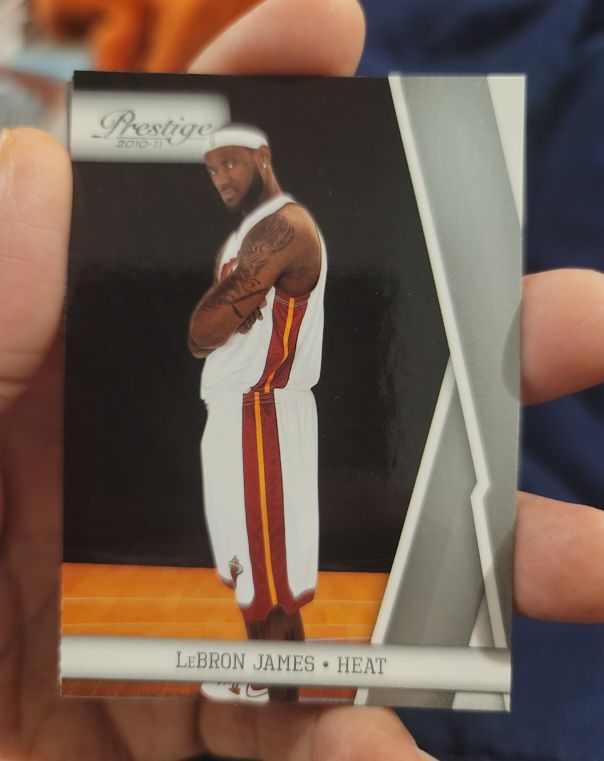 2010-11 Panini Prestige #20 LeBron James — front