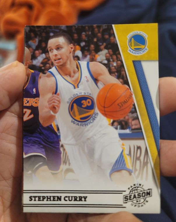 2010-11 Panini Season Update #167 Stephen Curry — front