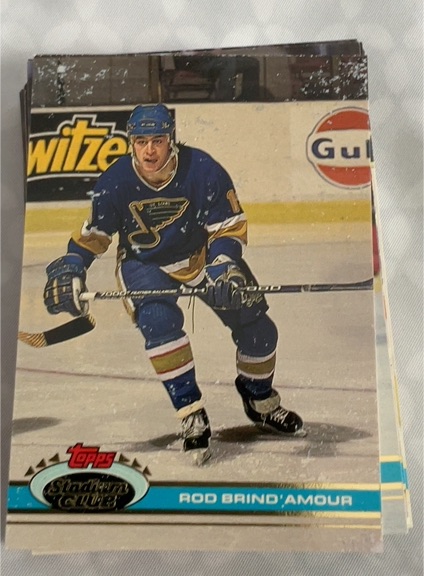 1991-92 Topps Stadium Club #184 Rod Brind'Amour — front