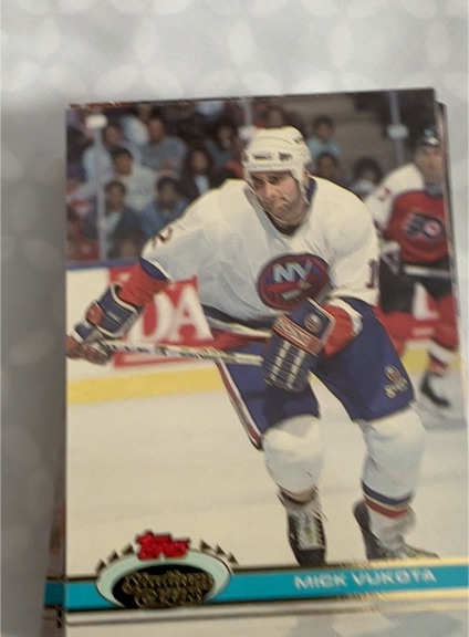 1991-92 Topps Stadium Club #309 Mick Vukota — front