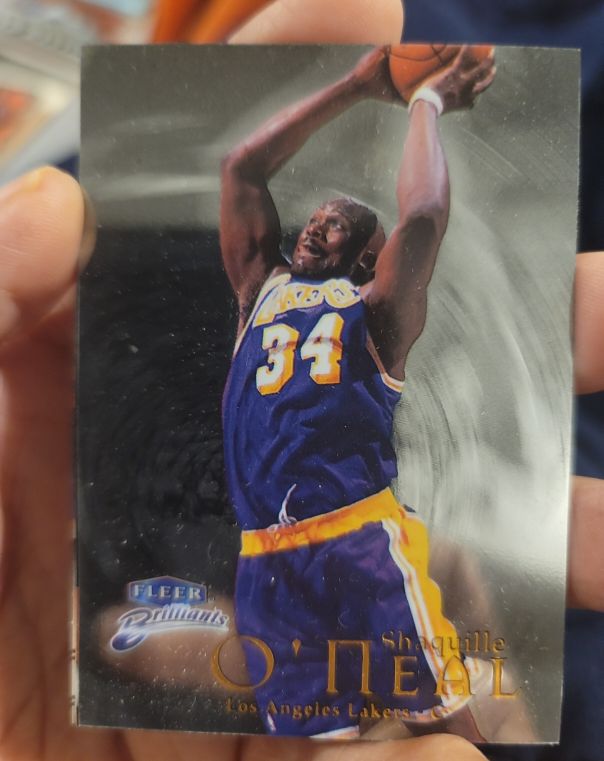1998 Fleer Brilliants #100 Shaquille O'Neal — front