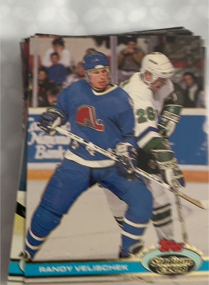 1991-92 Topps Stadium Club #27 Randy Velischek — front