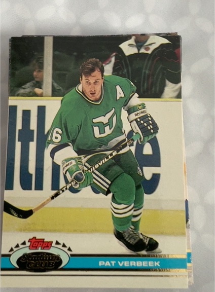 1991-92 Topps Stadium Club #102 Pat Verbeek — front