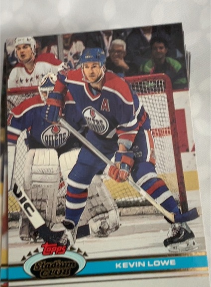 1991-92 Topps Stadium Club #179 Kevin Lowe — front