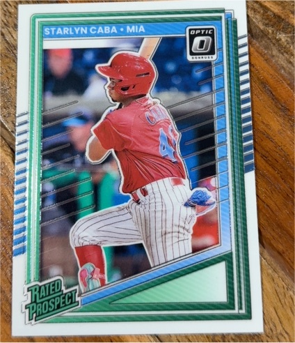 2025 Donruss Optic #197 Starlyn Caba — front