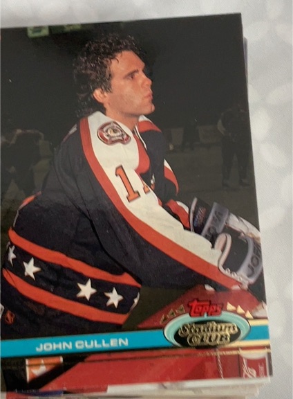 1991-92 Topps Stadium Club #289 John Cullen — front