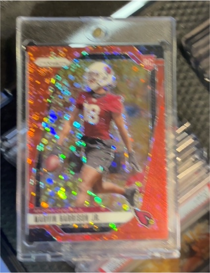 2021 Panini Prizm Red Ice #18 DeAndre Hopkins Jr. — front