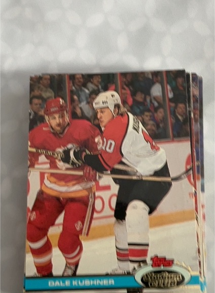1991-92 Topps Stadium Club #349 Dale Kushner — front