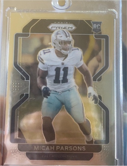 2021 Panini Prizm #382 Micah Parsons — front