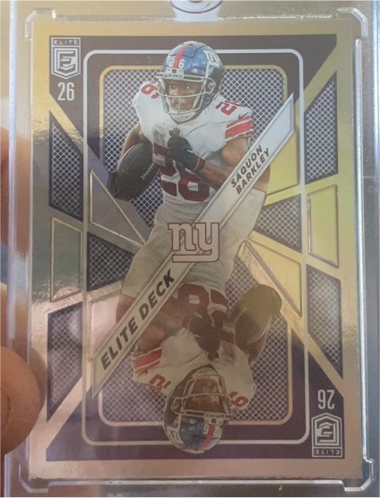 2023 Panini Donruss Elite #ED-13 Saquon Barkley Elite Deck — front