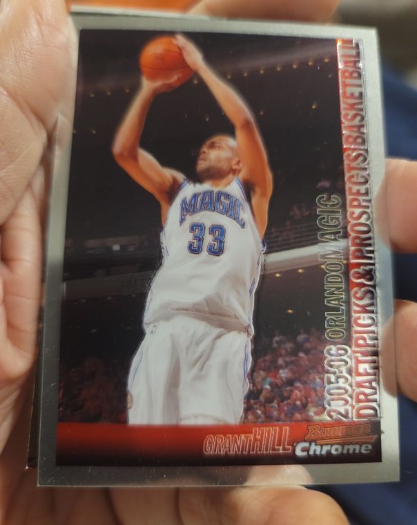 2005-06 Bowman Draft Picks & Prospects #17 Grant Hill — front