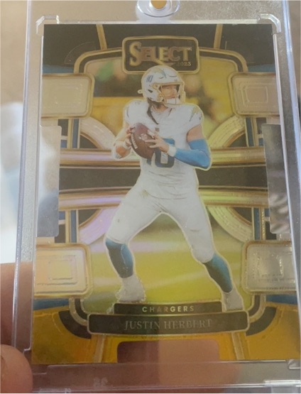 2023 Panini Select #52 Justin Herbert — front