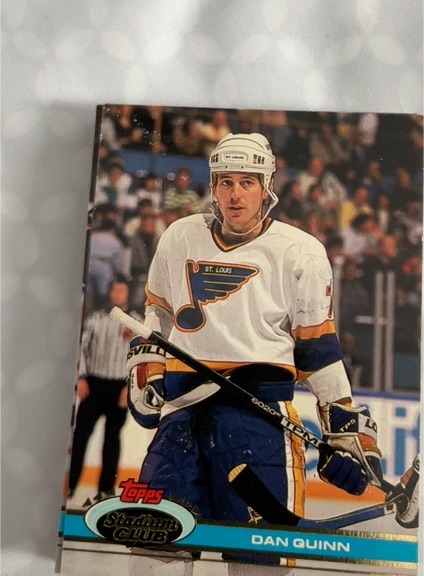 1991-92 Topps Stadium Club #243 Dan Quinn — front
