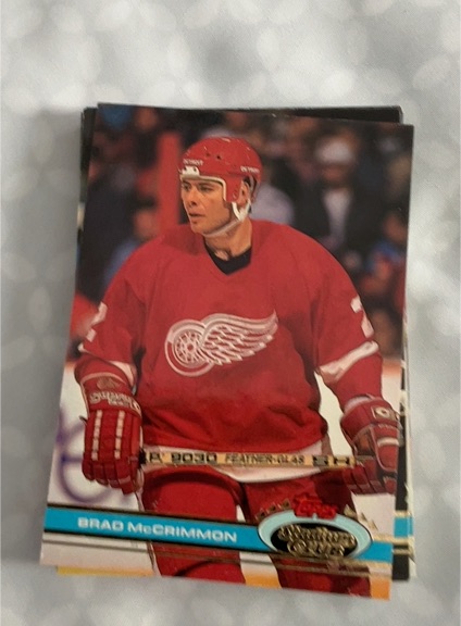 1991-92 Topps Stadium Club Hockey #14 Brad McCrimmon — front