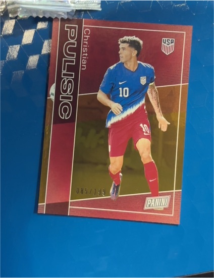 2025 Panini The National Silver Pack #085 Christian Pulisic — front