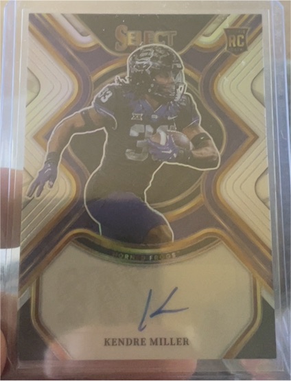2023 Panini Select Draft Picks #RS-KMI Kendre Miller Rookie Autograph — front