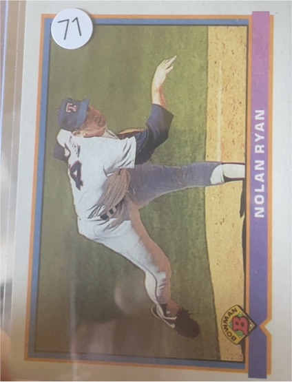 1991 Bowman #280 Nolan Ryan — front