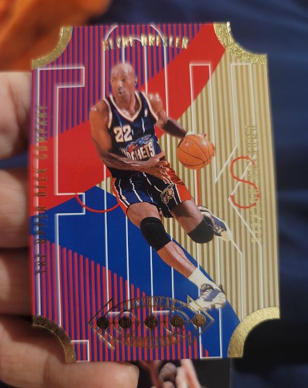 1996-97 Upper Deck Fast Break Connections #FB6 Clyde Drexler — front
