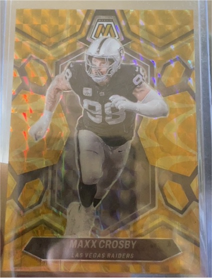 2024 Panini Mosaic Maxx Crosby Las Vegas Raiders — front