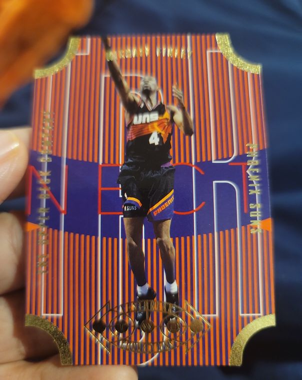 1996-97 Upper Deck Fast Break Connections #FB11 Michael Finley — front