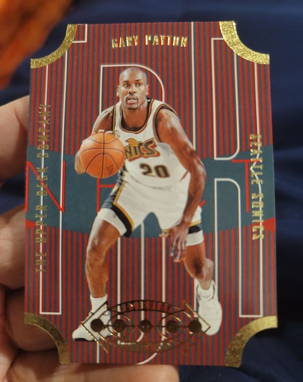 1996-97 Upper Deck #FB20 Gary Payton Fast Break Connections — front