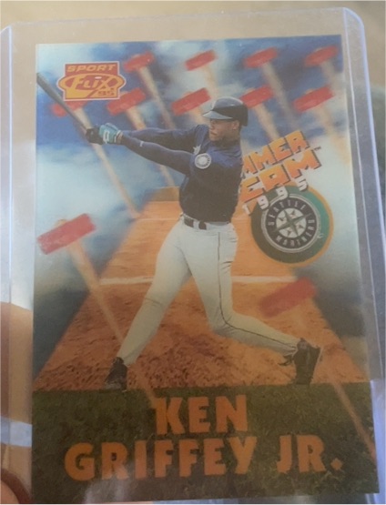 1995 Pinnacle Sportflix #HT1 Ken Griffey Jr. Hammer Team — front