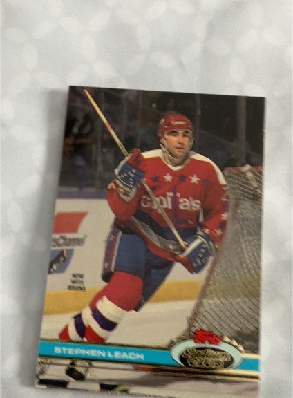 1991-92 Stadium Club #226 Stephen Leach — front