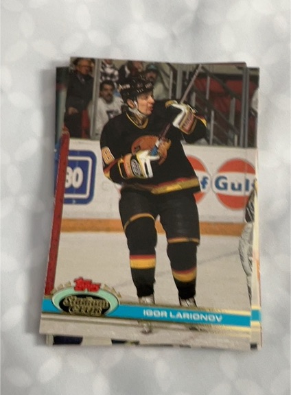 1991-92 Topps Stadium Club #150 Igor Larionov — front