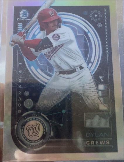 2024 Bowman Chrome #BAI-13 Dylan Crews — front