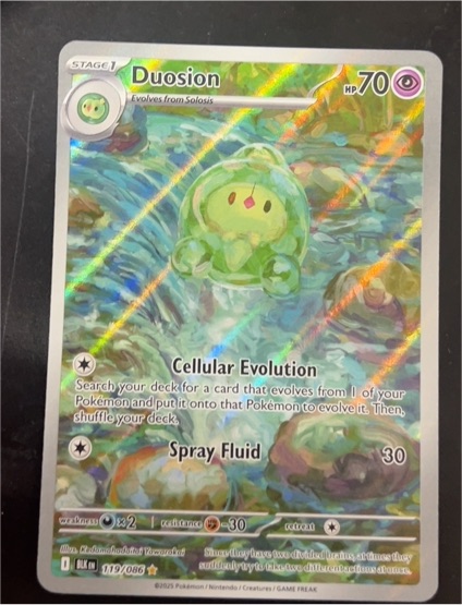 2025 Pokémon SV Black Bolt #119 Duosion — front
