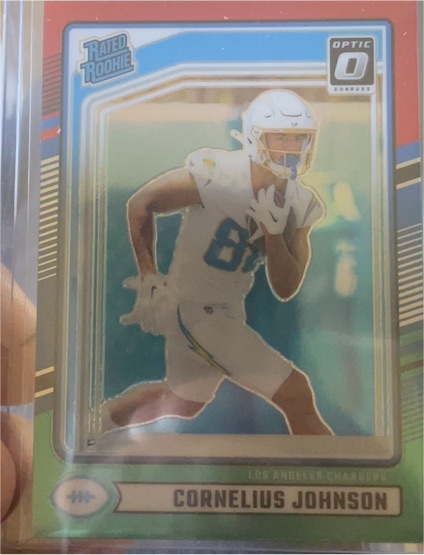 2024 Donruss Optic #377 Cornelius Johnson — front