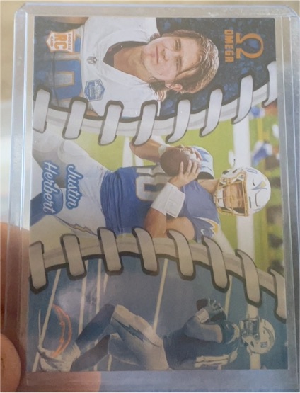 2020 Panini Chronicles Omega #O-3 Justin Herbert — front