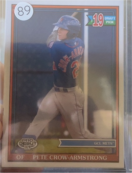 2021 Topps Pro Debut #PD-167 Pete Crow-Armstrong — front