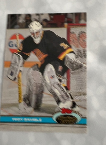 1991-92 Stadium Club #218 Troy Gamble — front
