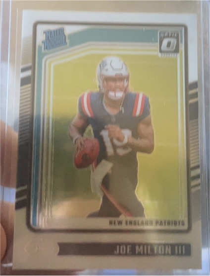 2024 Panini Donruss Optic #255 Joe Milton III — front