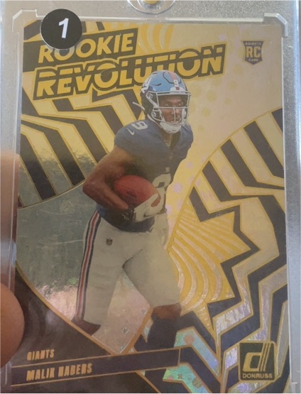 2024 Panini Donruss Rookie Revolution #17 Malik Nabers — front