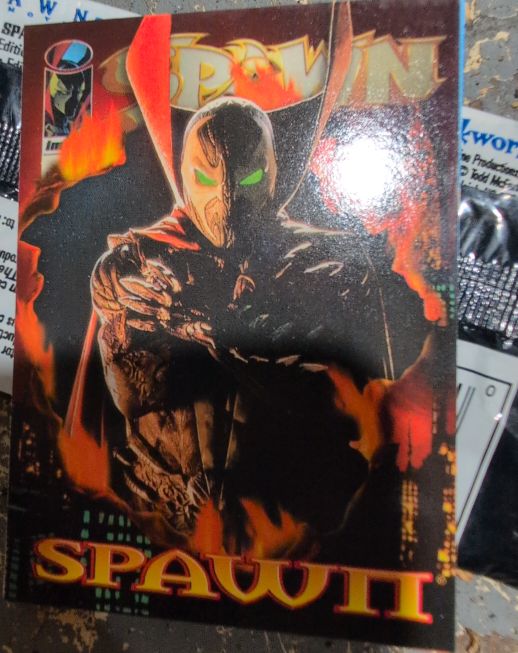 1997 Inkworks Spawn The Movie #P2 Spawn — front