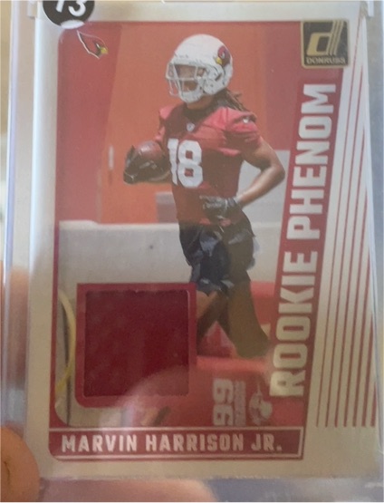 2024 Donruss #RPJ-MHJ Marvin Harrison Jr. Rookie Phenom Jerseys — front