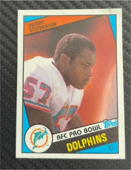 1984 Topps #129 Dwight Stephenson — front