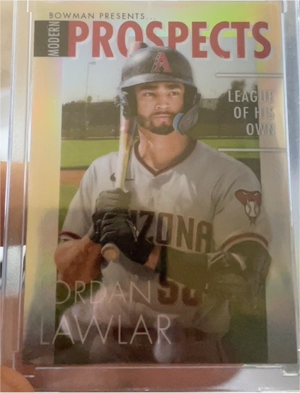 2023 Bowman Modern Prospects #MP-2 Jordan Lawlar — front