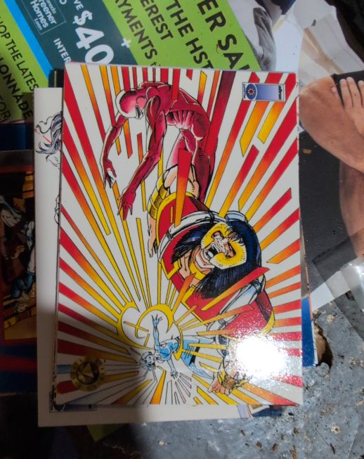 1993 Deathmate Atlas Erica Attacks Image Comics — front