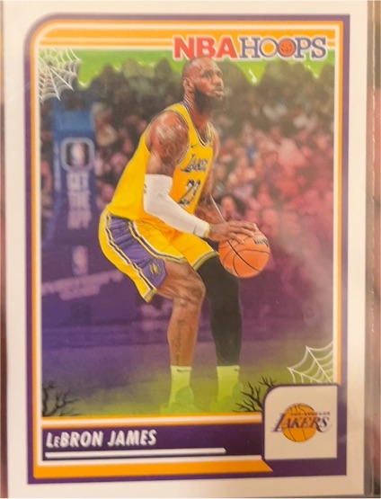 2023-24 Panini Haunted Hoops #149 LeBron James — front