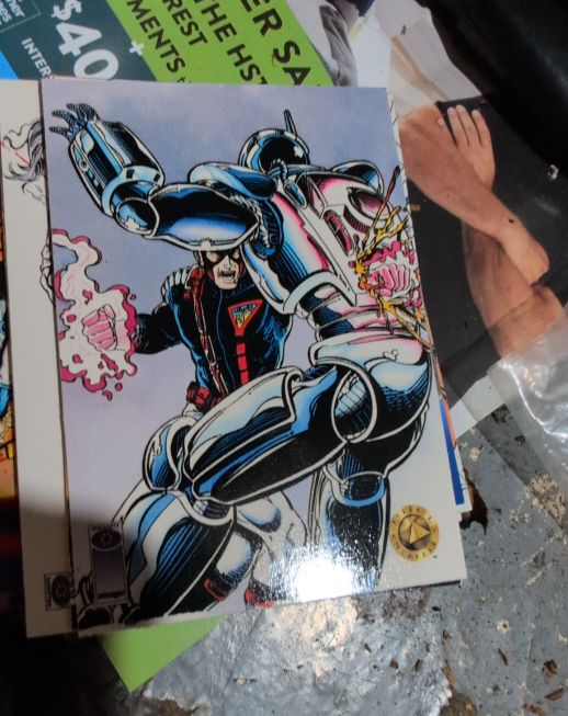 1993 Upper Deck Deathmate #60 Spartan Strives — front