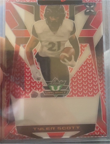 2023 Leaf Eclectic Valiant #XRC Tyler Scott — front