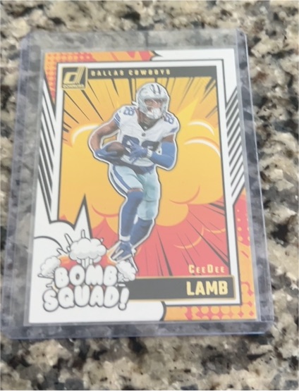 2024 Panini Donruss #18 CeeDee Lamb Bomb Squad — front